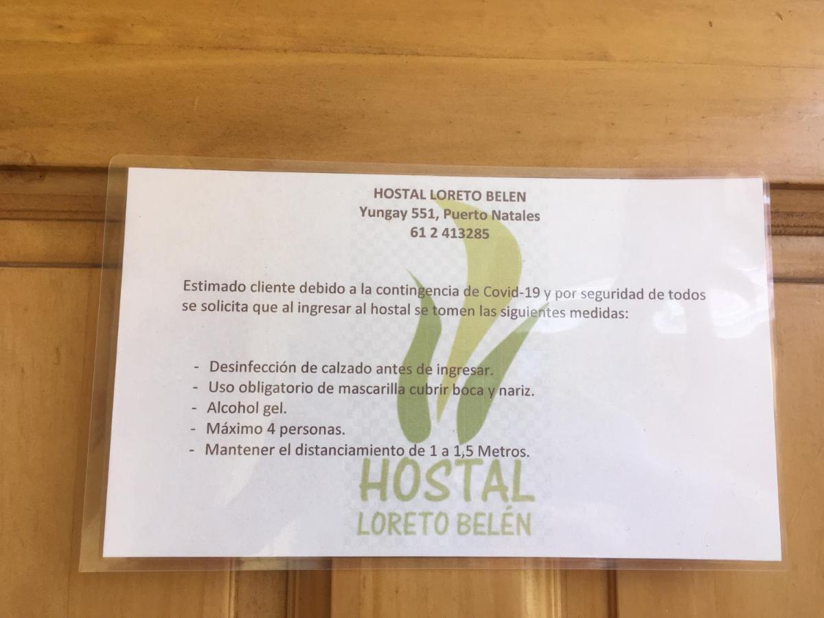 Hostal Loreto Belen 푸에르토나탈레스 외부 사진