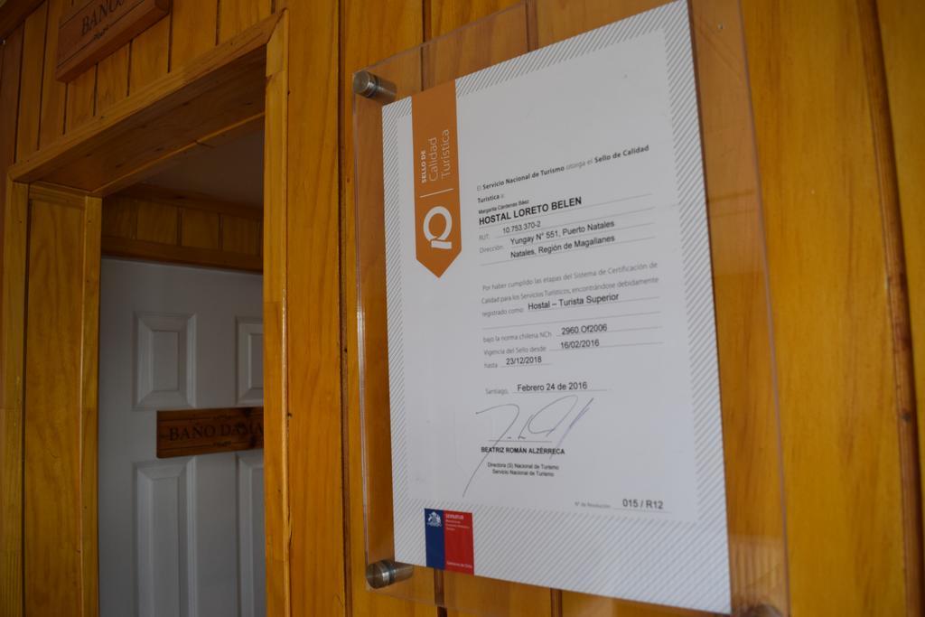 Hostal Loreto Belen 푸에르토나탈레스 외부 사진